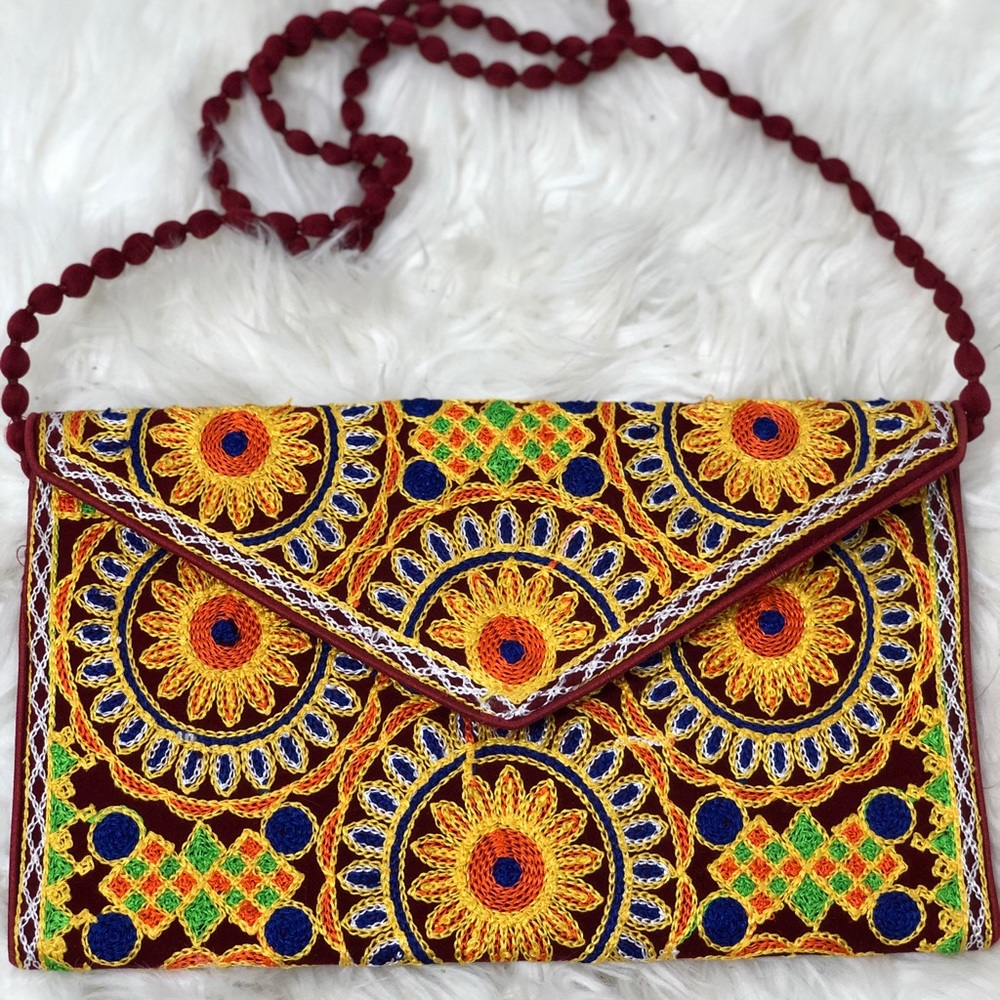 Handmade Envelope Messenger Bag